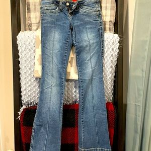 Blue Asphalt Jeans - Super low low cut